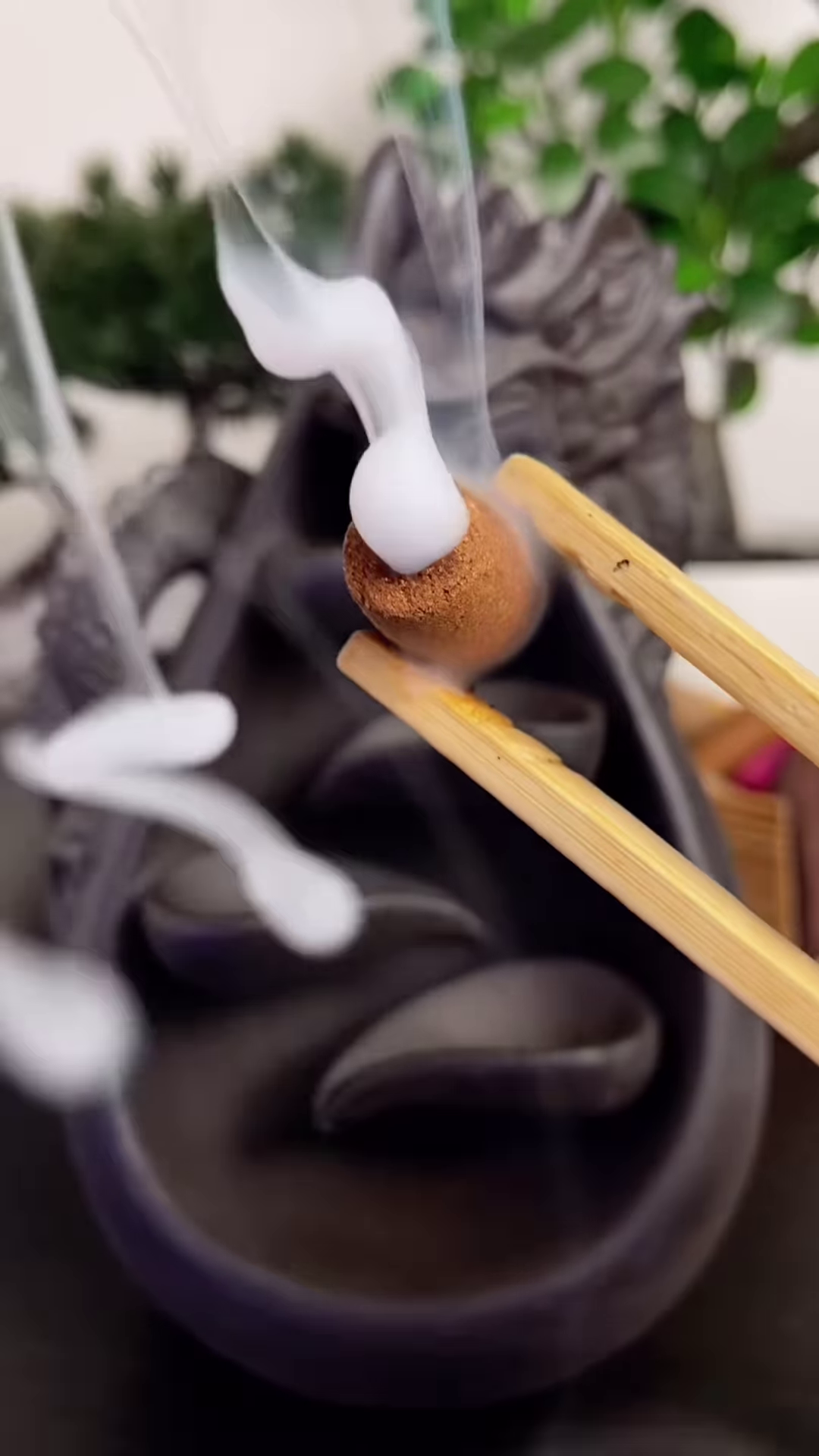 Mystical Dragon Backflow Incense Burner with Waterfall Smoke Effect - Image 2