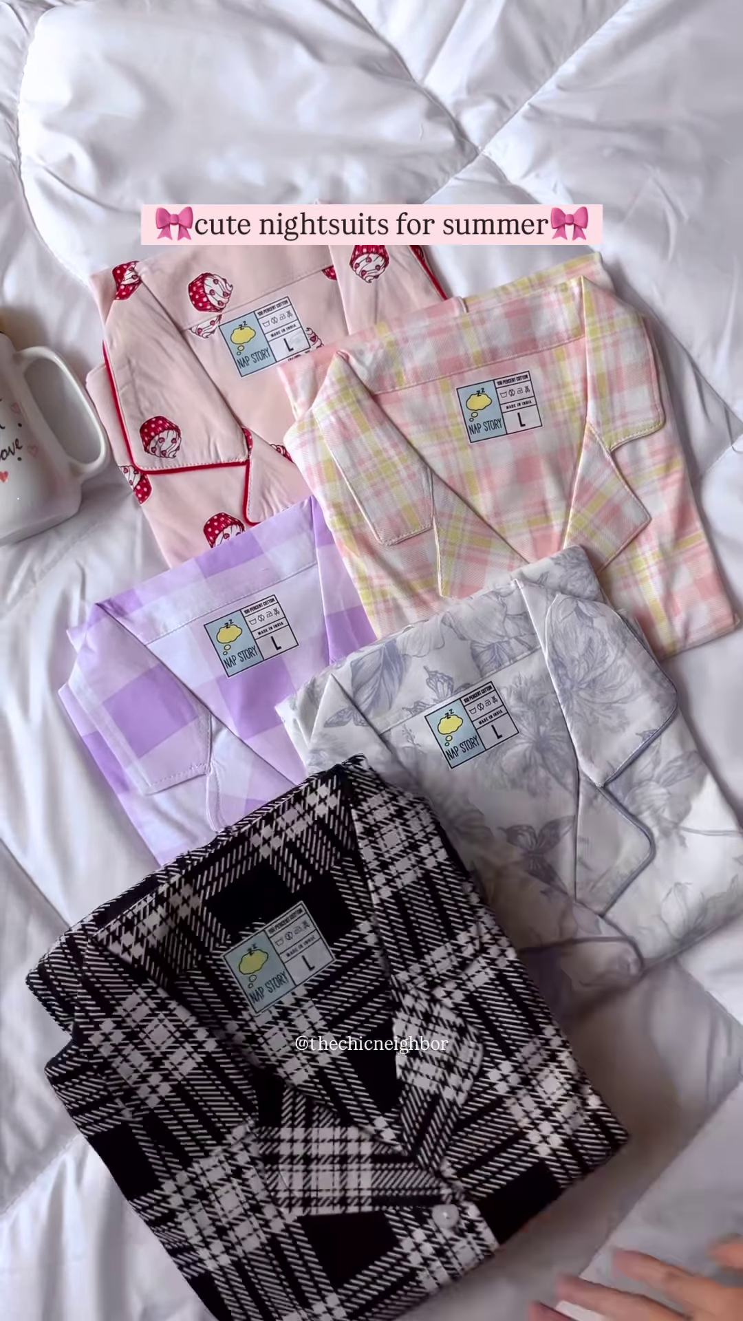 Lightweight Floral Print Women's Short Sleeve Pajama Set for Summer - Image 3