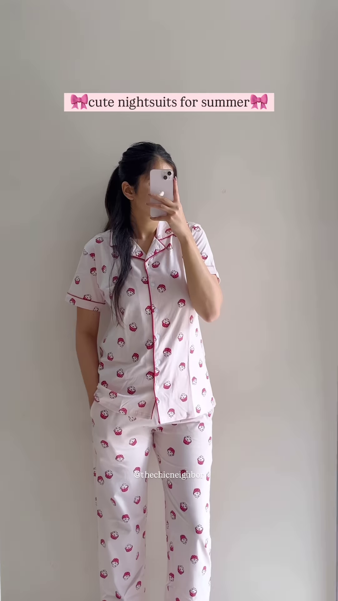 Lightweight Floral Print Women's Short Sleeve Pajama Set for Summer - Image 4
