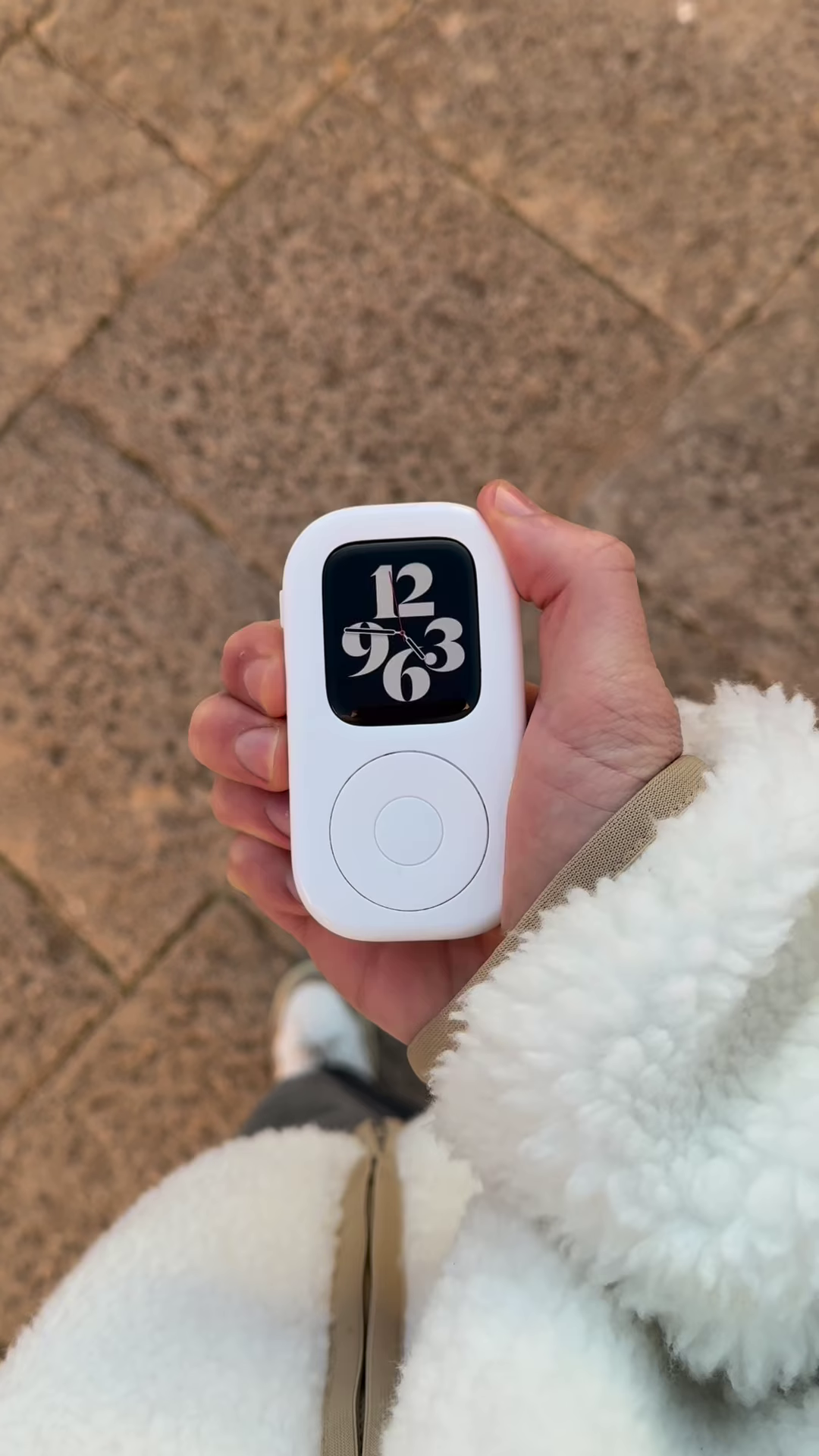 Compact Digital Music Player with Click Wheel Interface