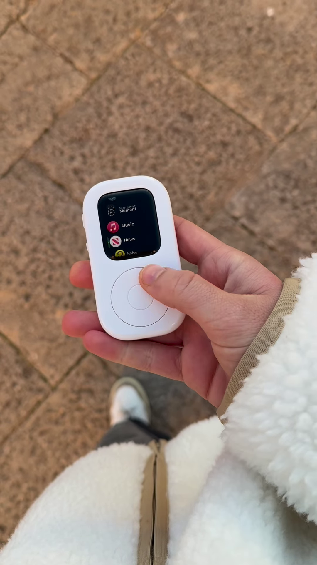 Compact Digital Music Player with Click Wheel Interface - Image 3