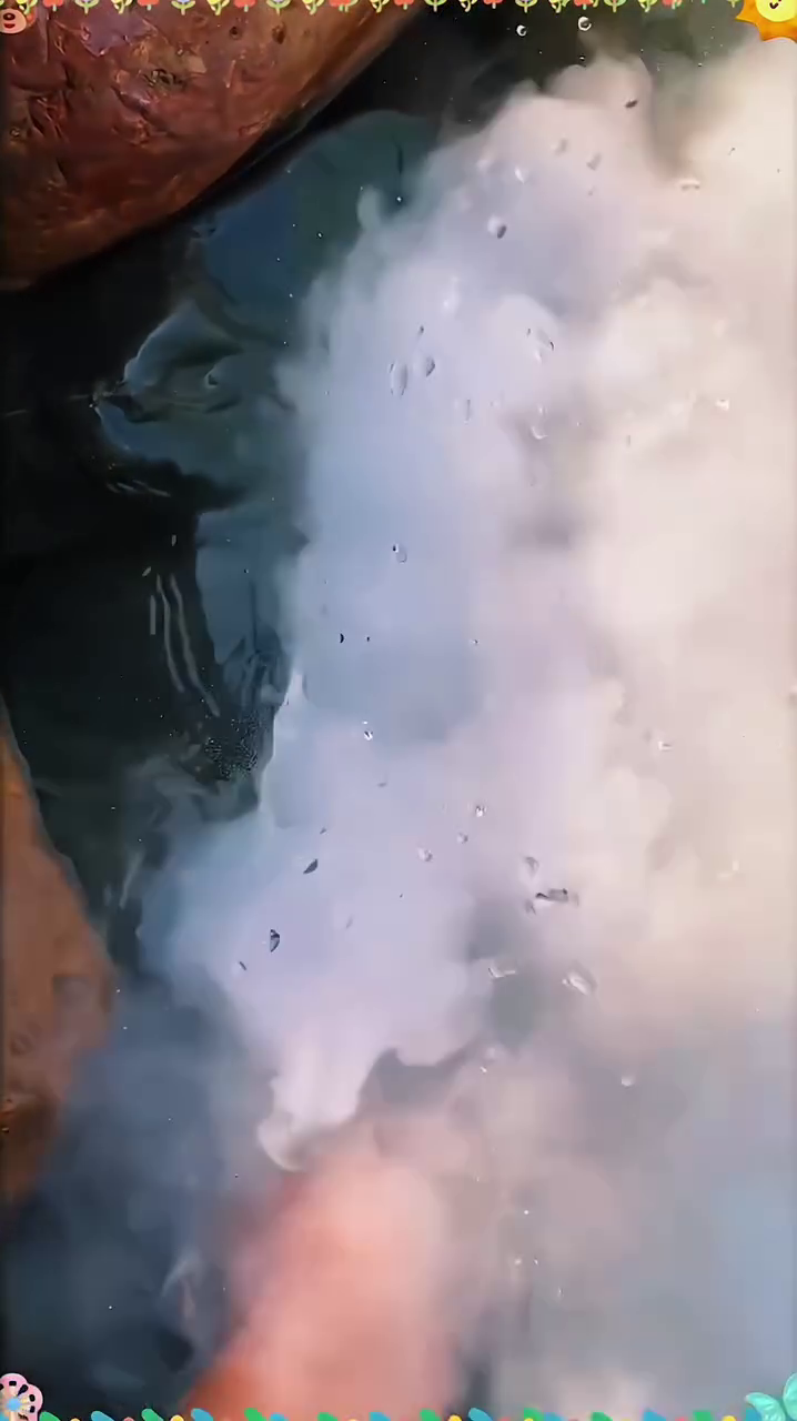 Miniature Zen Garden Fountain with Artificial Plants and Mist Effect - Image 4