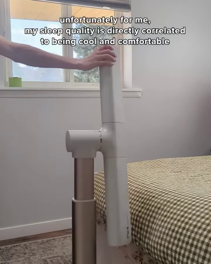 Personalized Bedside Cooling Fan with Adjustable Airflow - Image 5