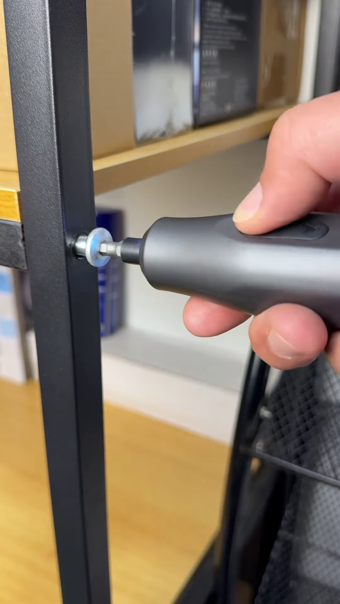 Compact Rechargeable Electric Screwdriver Set for DIY and Home Repair