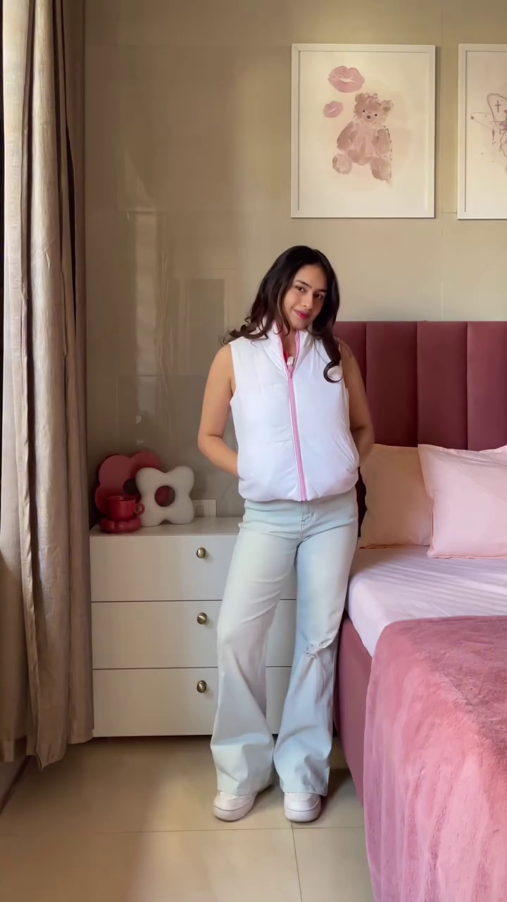 Reversible Jacket 🧥 Pink & Grey – Dual-Sided Winterwear for Style Flexibility - Image 6