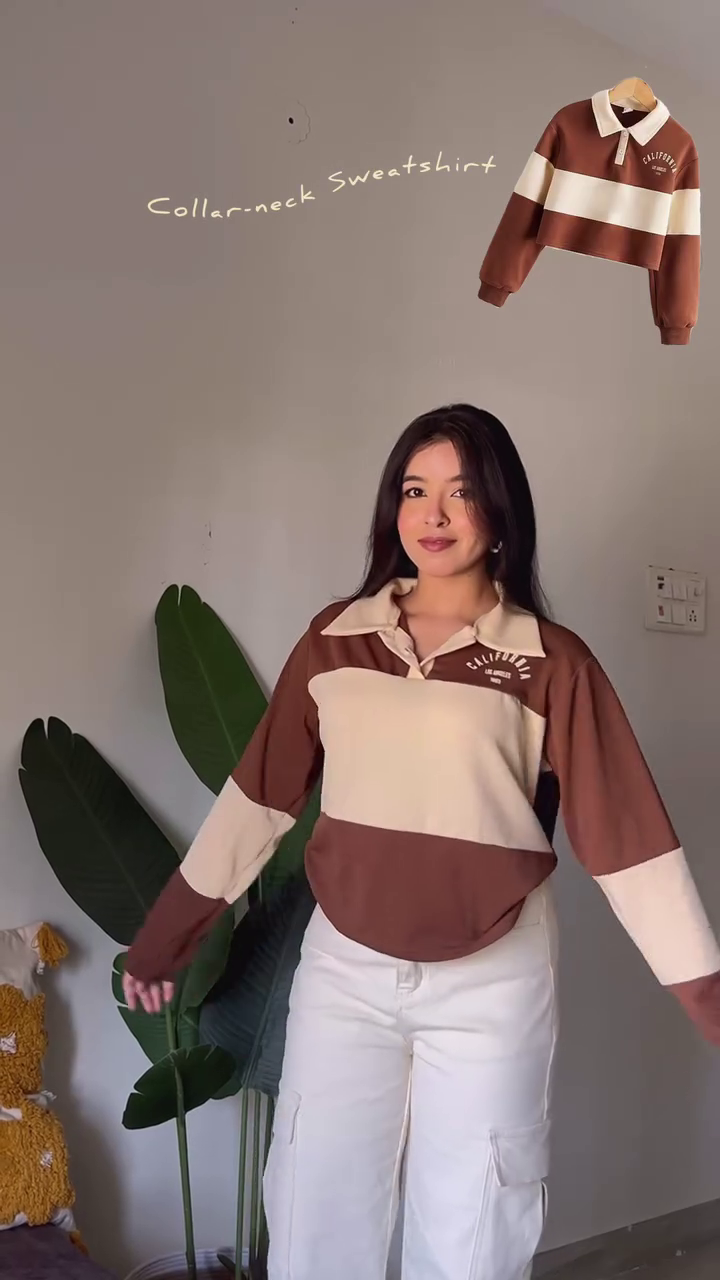 Graphic & Zip-Up Knit Sweater Combos 🧶 With Light Blue Jeans – Heart, Flame, Stripe & Charm Zip Variants - Image 4