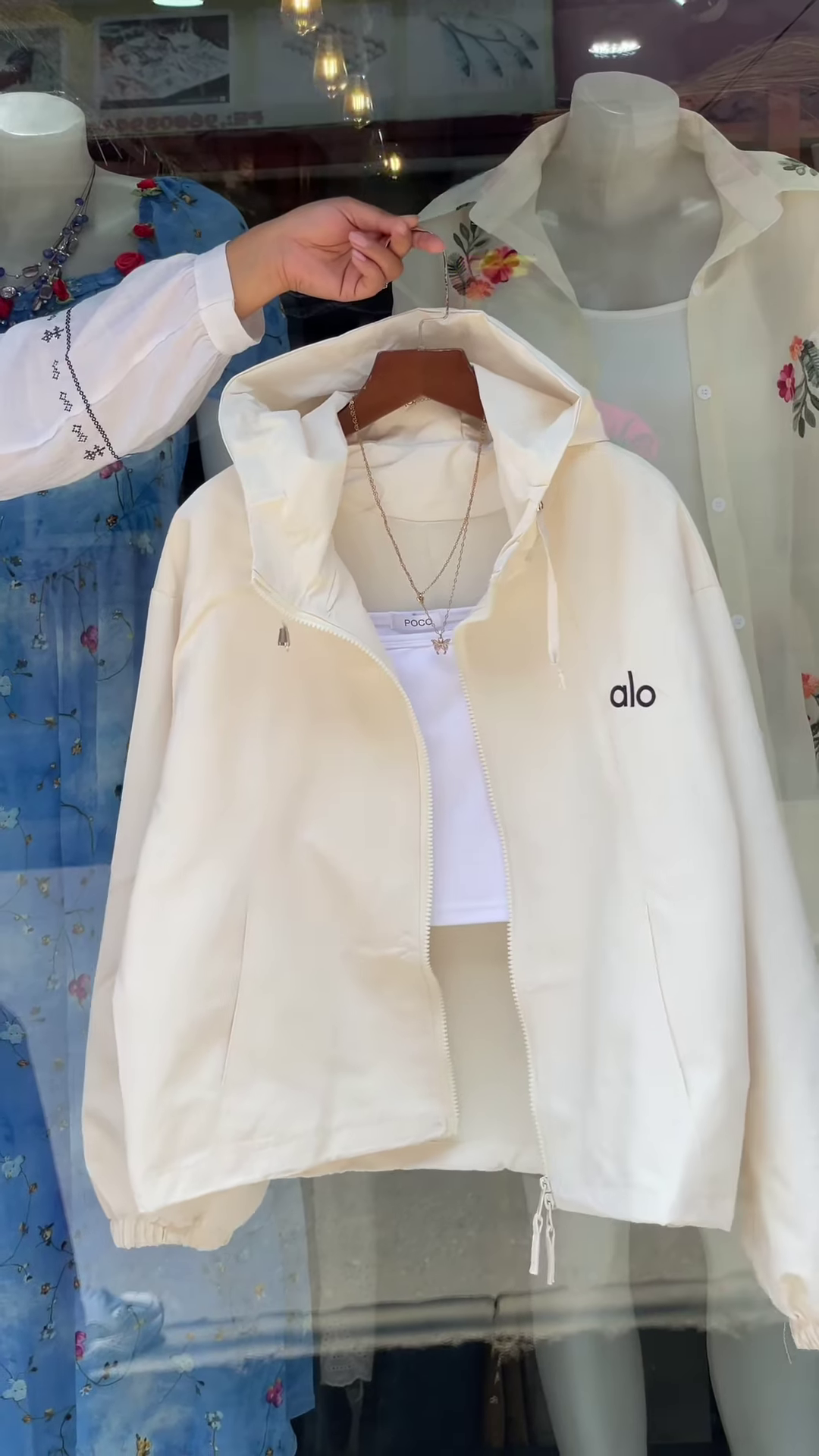 Boutique Hooded Zip-Up Jackets π§₯πΈ β Orange, White & Purple Variants with Layered Styling