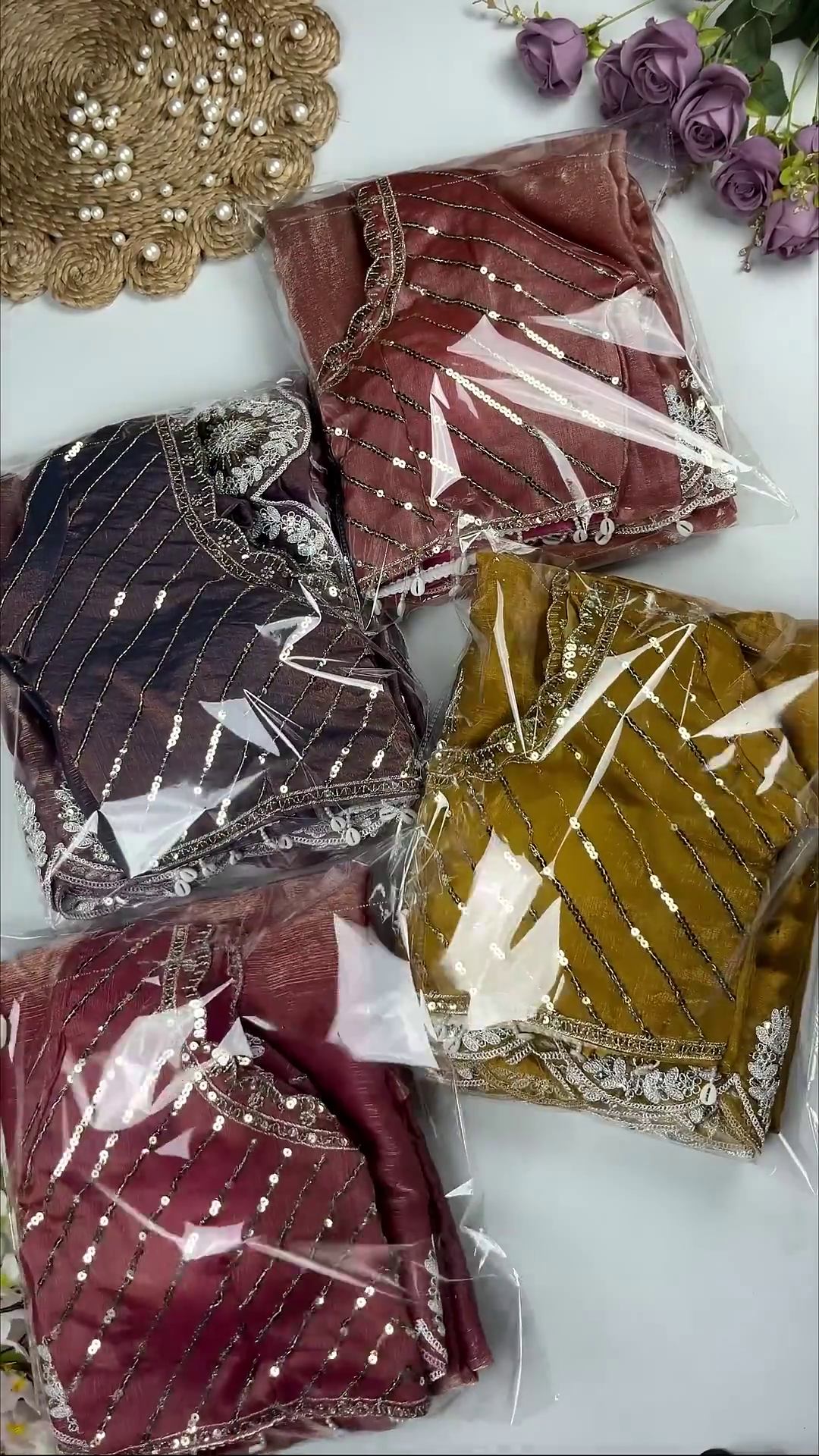 Elegant Green Premium Embroidered Partywear Saree with Designer Blouse - Image 2