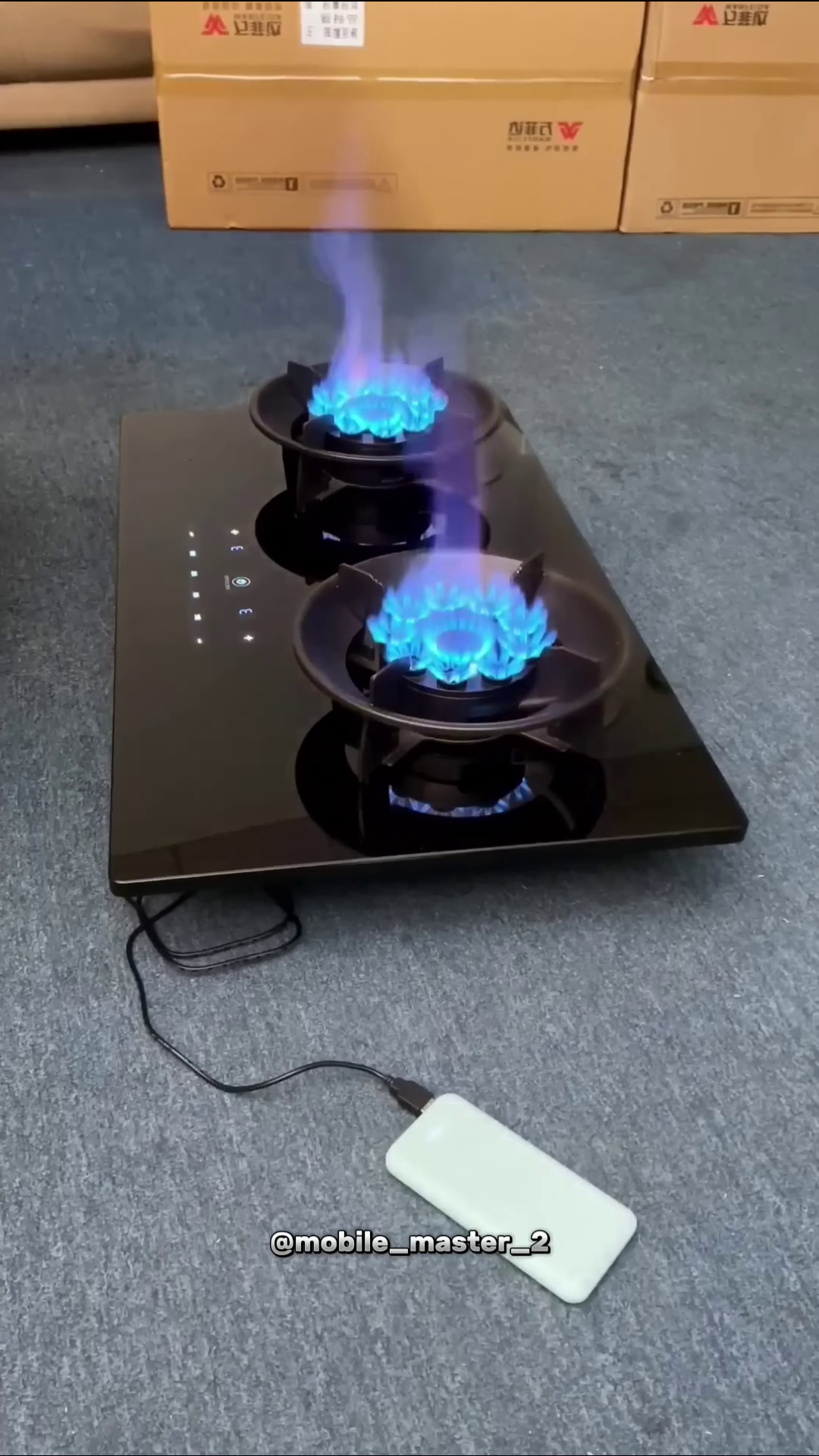 USB-Powered Dual Burner Portable Induction Stove