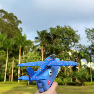 Handheld Foam Plane Launcher Toy for Kids