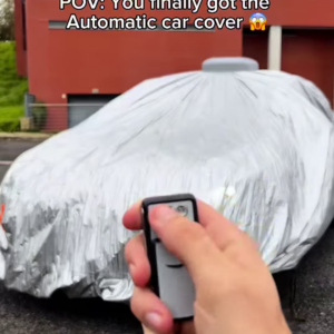 Automatic Remote Controlled Waterproof Car Cover