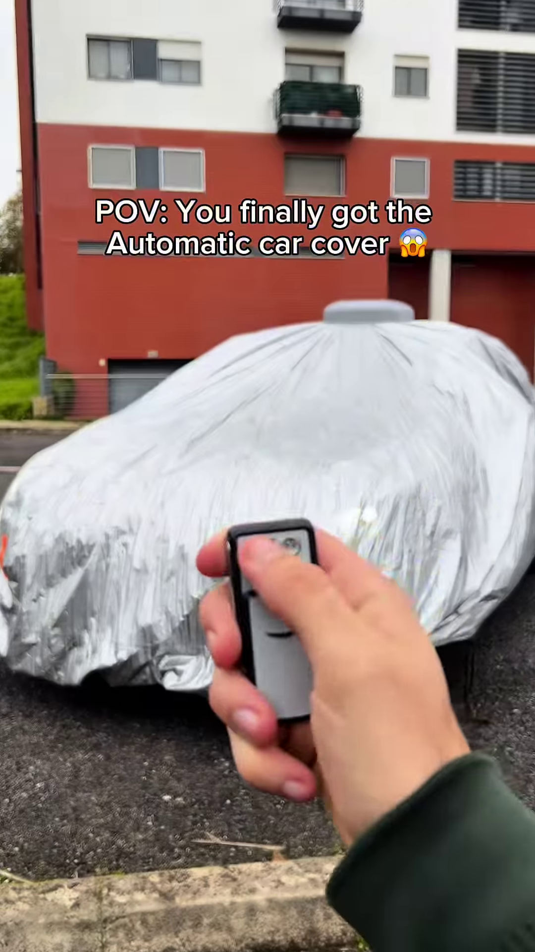 Automatic Remote Controlled Waterproof Car Cover