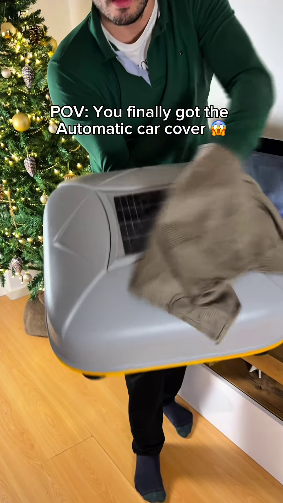 Automatic Remote Controlled Waterproof Car Cover - Image 2